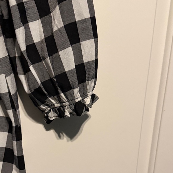 Mud Pie Black and White Checkered Dress - Picture 4 of 6